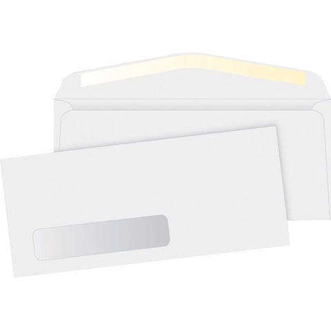 No. 10 White Business Envelopes -Window w/full colour printing - PaperFormsandMore