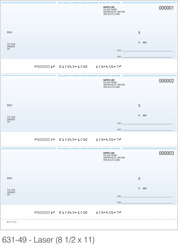 Quickbooks Cheques Superior Print