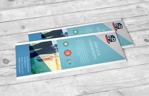 13pt Enviro Uncoated Bookmarks - PaperFormsandMore