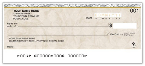 Personal Cheque-Festoon - PaperFormsandMore