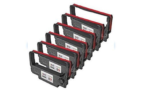 POS ERC 30/34 Black/ Red Ribbons, 6 per carton