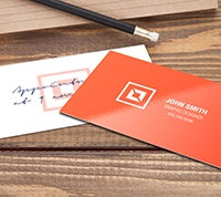 Writable + UV (C1S) Business Cards - PaperFormsandMore