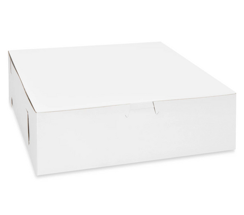 HEAVY CAKE BOX -10 x 10 x 3 ½ , 0.24 CAL., 100 BDL