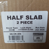 CAKE BOX -17  x 13  x 5 (HALF SLAB) - 2 pc. , 0.28 CAL., 25 BDL