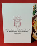 St Mary's College Holiday Greeting Cards -15 card set