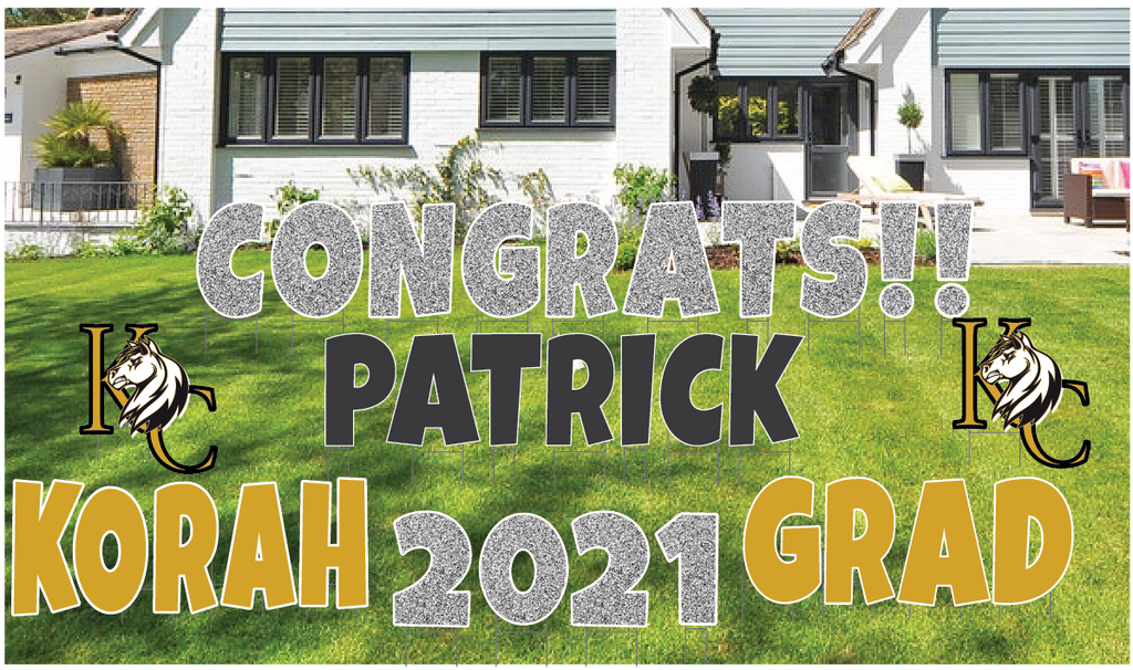 Lockview High School Grad Sign Highschool Grad Signs – Superior Print